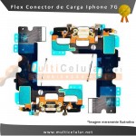 Flex Cable Apple Conector de Carga Iphone 7 7G Branco 